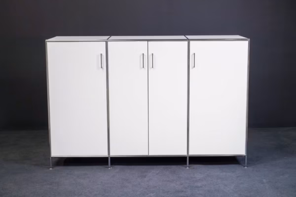 Bosse Sideboard Kunstharz Weiß