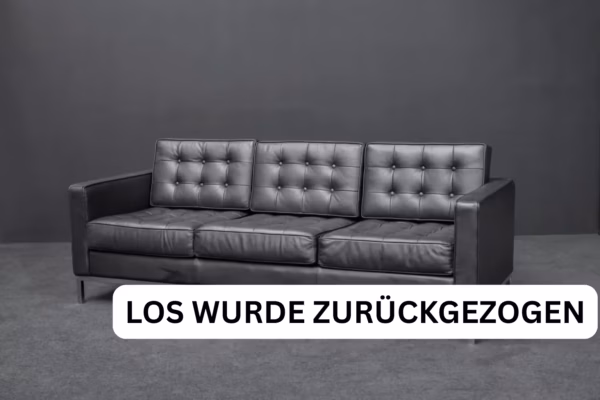 Artikel zurückgezogen - bieten nicht möglich